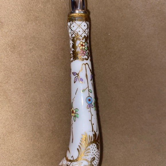 CHEESE SLICER SERVER PORCELAIN HANDLE STAINLESS STEEL BLADE - Picture 5 of 5